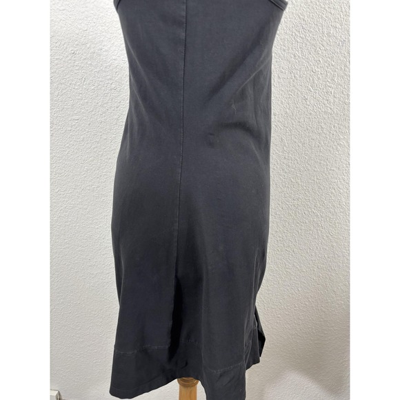 Vintage Marithe Francois Girbaud Dress Womens 7 Black Bodycon Tank Y2K 2000s - Picture 8 of 11